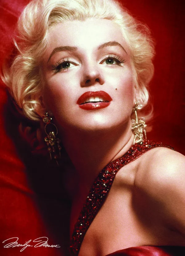 EUROGRAPHICS: Marilyn Monroe Red Portrait: 1000 Piece Puzzle