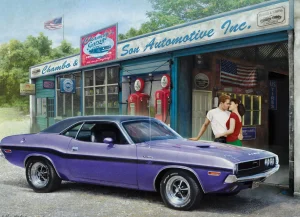 EUROGRAPHICS: Plum Crazy Challenger: 1000 Piece Puzzle