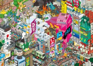 Heye: Tokyo Quest: 1000 Piece Puzzle