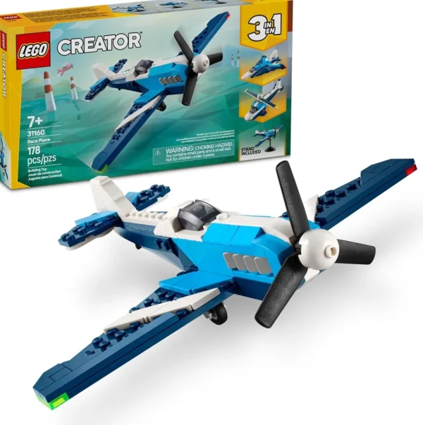 LEGO: Creator 3 in 1: Aircraft: Race Plane: 31160
