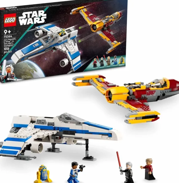 LEGO: Star Wars: New Republic E-Wing vs. Shin Hati’s Starfighter: 75364